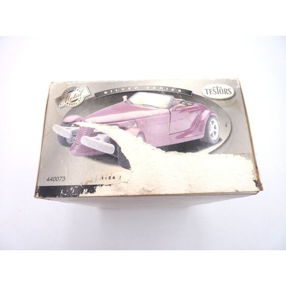 Testors Silver Series Plymouth Prowler Metal Body Model Kit 1:24 440073 w/box - Picture 13 of 13